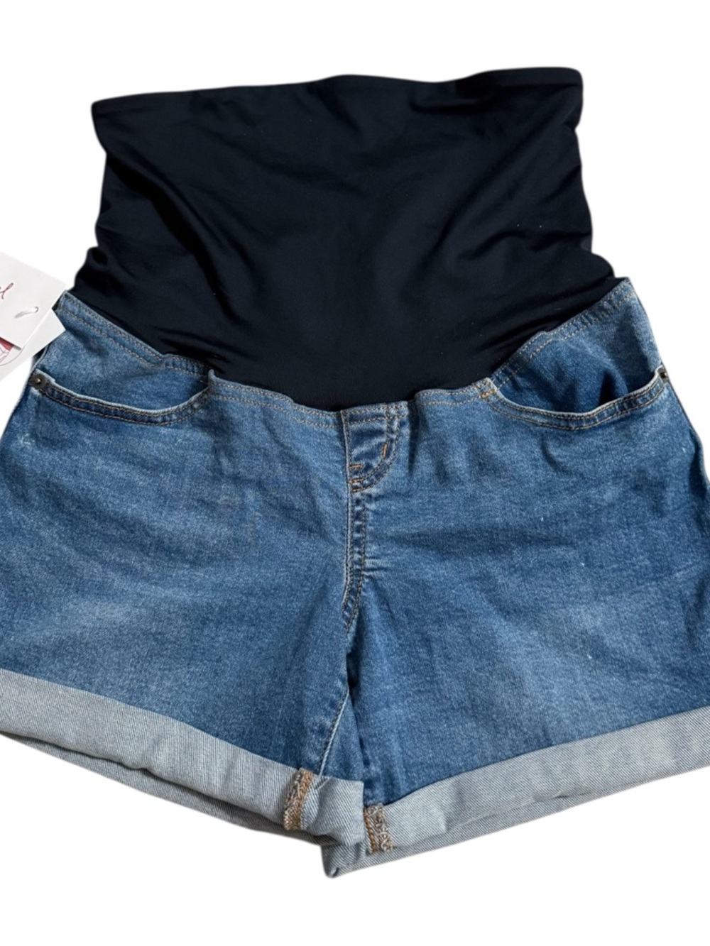 Ingrid & Isabel Blue Stretch Maternity Jeggings